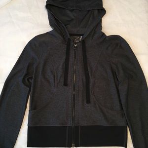 Z by Zella black/gray hoodie with thumb holes